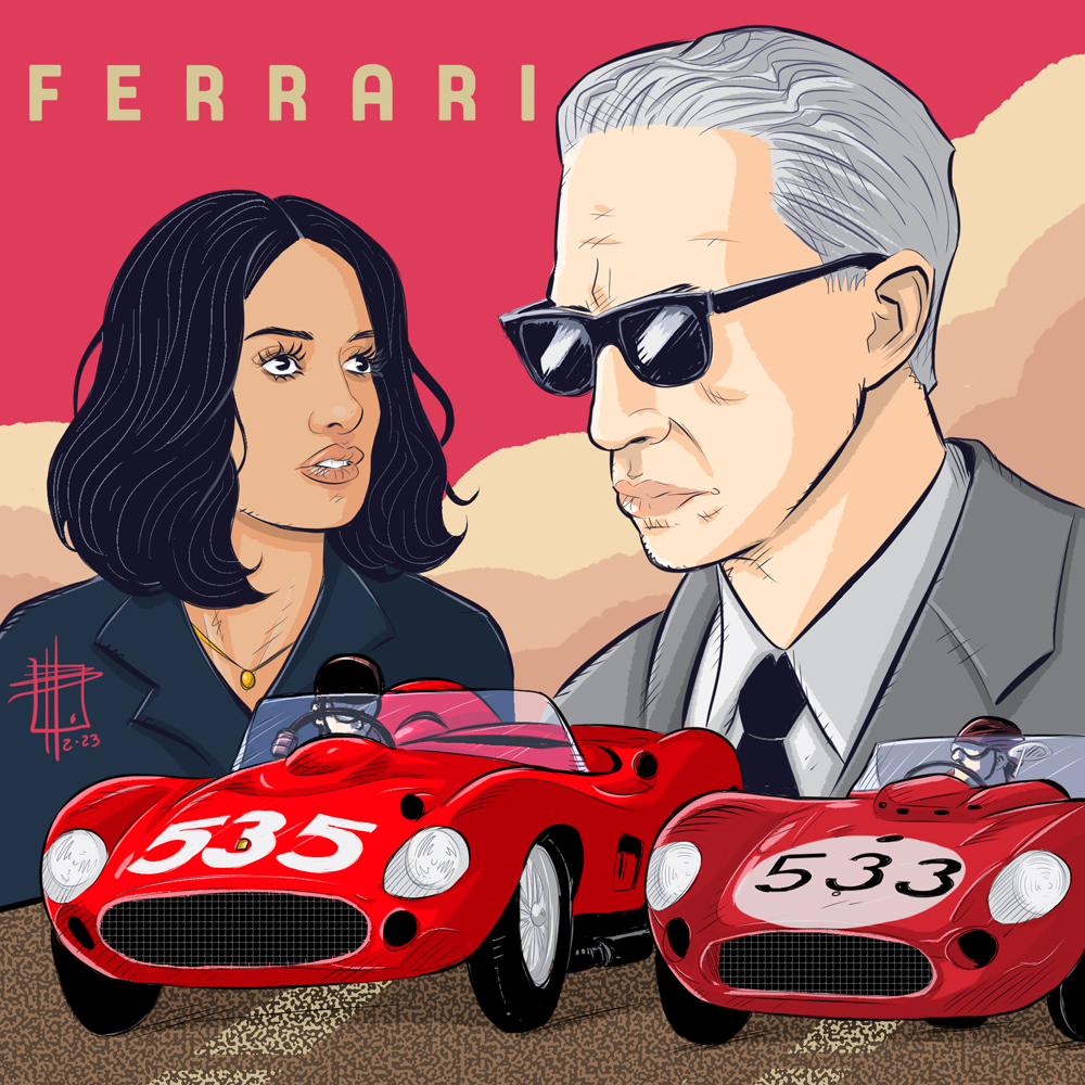 Ferrari, il nuovo poster del film con Adam Driver