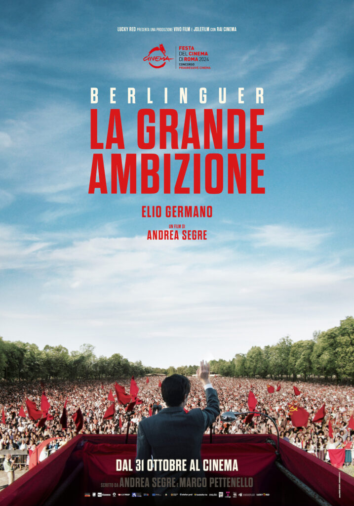 Il poster ufficiale di Berlinguer. La grande ambizione