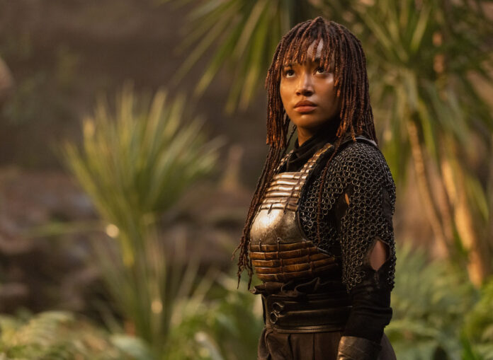 Mae (Amandla Stenberg) in THE ACOLYTE, ©2024 Lucasfilm Ltd; TM. All Rights Reserved.