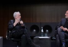 La masterclass di Giorgio Moroder a Milano. Foto di Federico Occhionero.