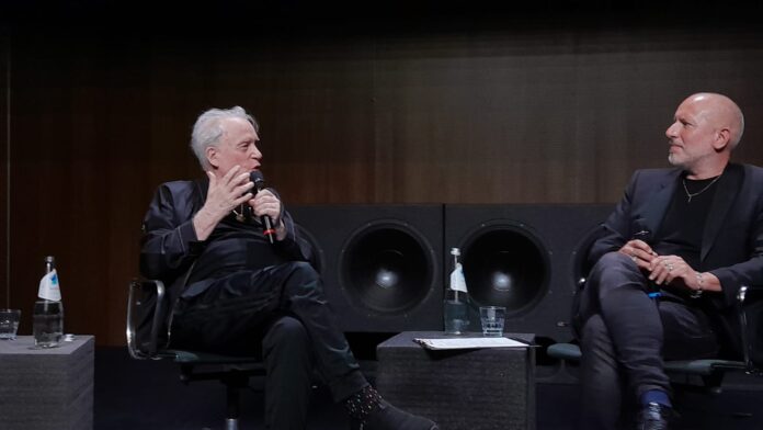 La masterclass di Giorgio Moroder a Milano. Foto di Federico Occhionero.