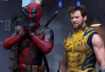 Ryan Reynolds e Hugh Jackman in Deadpool & Wolverine. Foto di Jay Maidment. © 2024 20th Century Studios / © and ™ 2024 MARVEL.