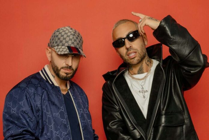 Co'Sang il gruppo rap napoletano torna insieme con l'album Dinastia. Foto di Gaetano De Angelis