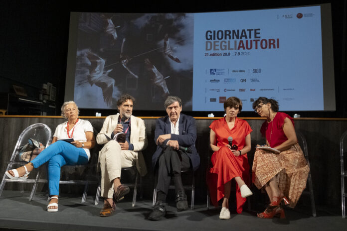 Conferenza Stampa di The Antique alle Giornate degli Autori. Courtesy of GdA 2024