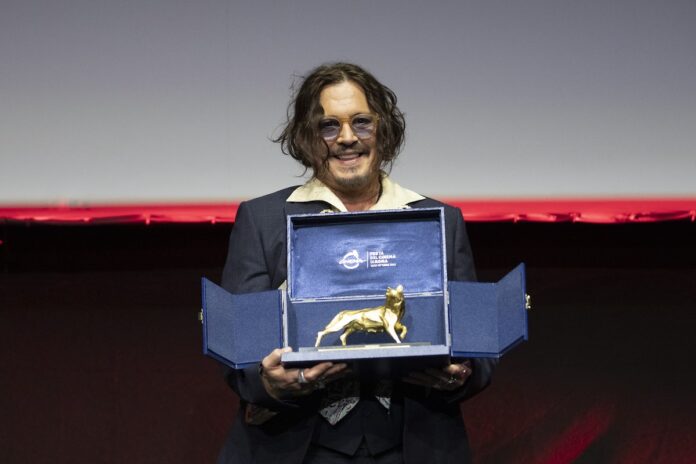 Johnny Depp alla Festa del cinema di Roma 2024. Foto di Luca Dammicco