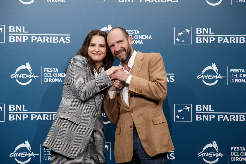 Juliette Binoche e Ralph Fiennes - The Return - RoFF 19. Foto di Gabriele Pallai