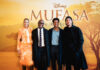 Elodie Di Patrizi, Barry Jenkins, Alberto Boubakar Malanchino e Luca Marinelli alla presentazione di Mufasa - Il re leone a Roma.