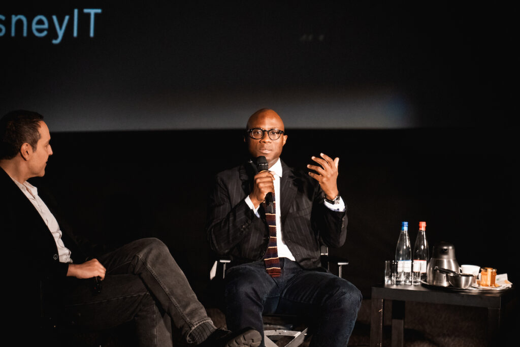 Barry Jenkins a Roma. Courtesy of Disney Italia