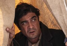 Riccardo Scamarcio in Modi - Tre giorni sulle ali della follia. Courtesy of Be Water Film