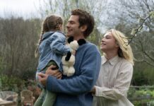 Una scena di We Live in Time con Andrew Garfield e Florence Pugh. Dal 21 novembre al cinema